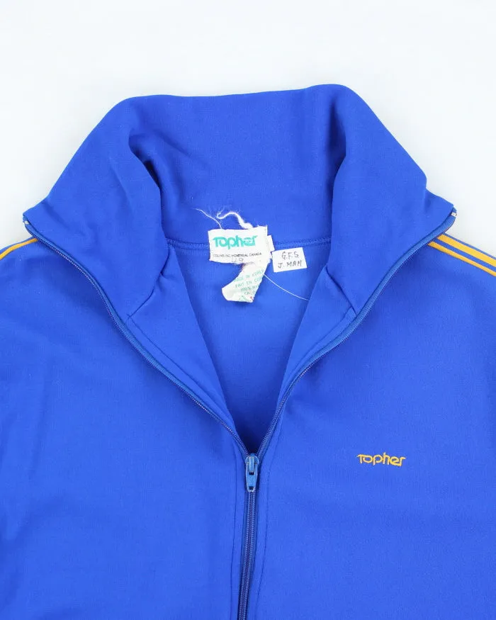 Vintage 90's Topher Striped Sleeve Track Jacket - L sold by Rokit product image thumbnail 3