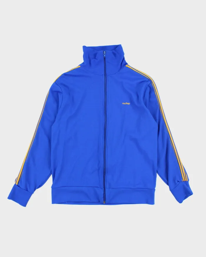 Vintage 90's Topher Striped Sleeve Track Jacket - L sold by Rokit