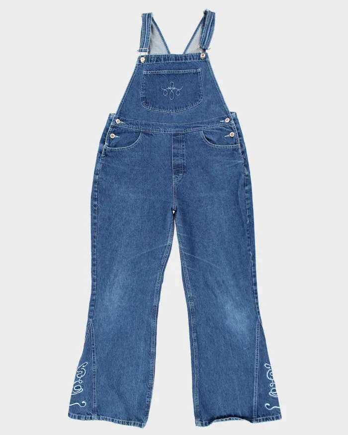 Vintage Classic Utility Embroidered Dungarees - W36 L32 sold by Rokit