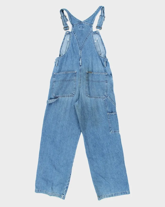 Vintage Y2K Calvin Klein Light Wash Denim Dungarees - W34 L29 sold by Rokit product image thumbnail 2
