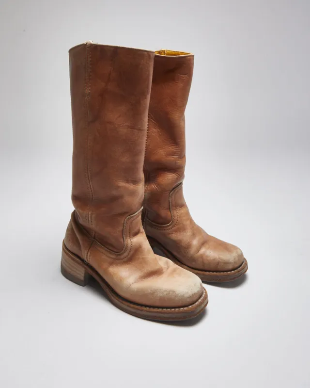Vintage Frye Brown Boots - UK3.5 sold by Rokit