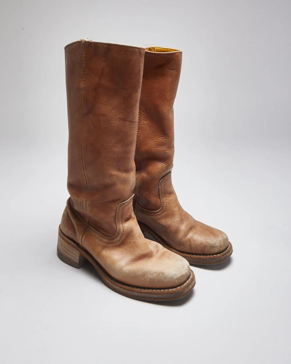 Vintage Frye Brown Boots - UK3.5 sold by Rokit