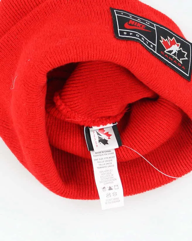 Nike Canada Red Beanie sold by Rokit product image thumbnail 4