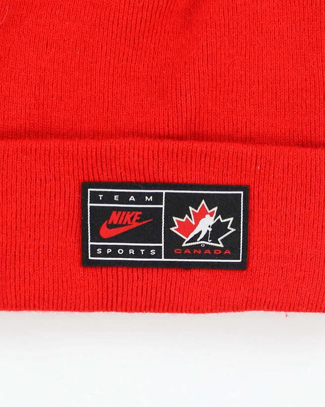 Nike Canada Red Beanie sold by Rokit product image thumbnail 3