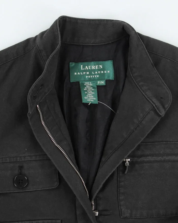 Ralph Lauren Black Cropped Lightweight Jacket - M sold by Rokit product image thumbnail 4