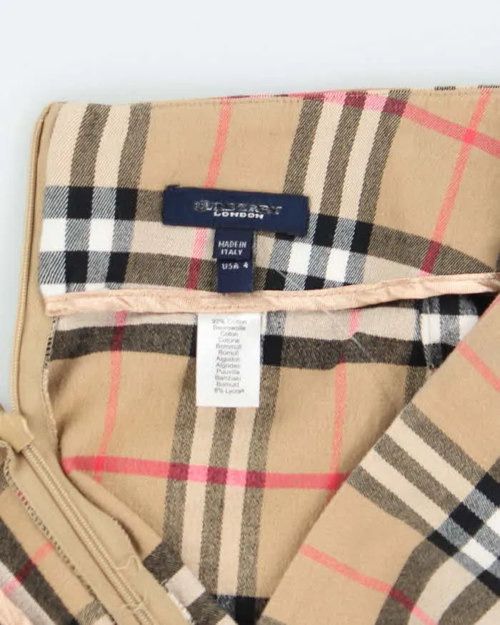 Vintage Y2K Women's Burberry Novacheck Mini Skirt - S sold by Rokit product image thumbnail 5