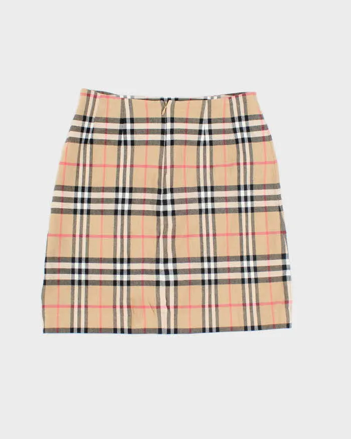 Vintage Y2K Women's Burberry Novacheck Mini Skirt - S sold by Rokit product image thumbnail 2