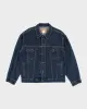 Vintage Levi Strauss Signature Dark Wash Denim Jacket - L sold by Rokit