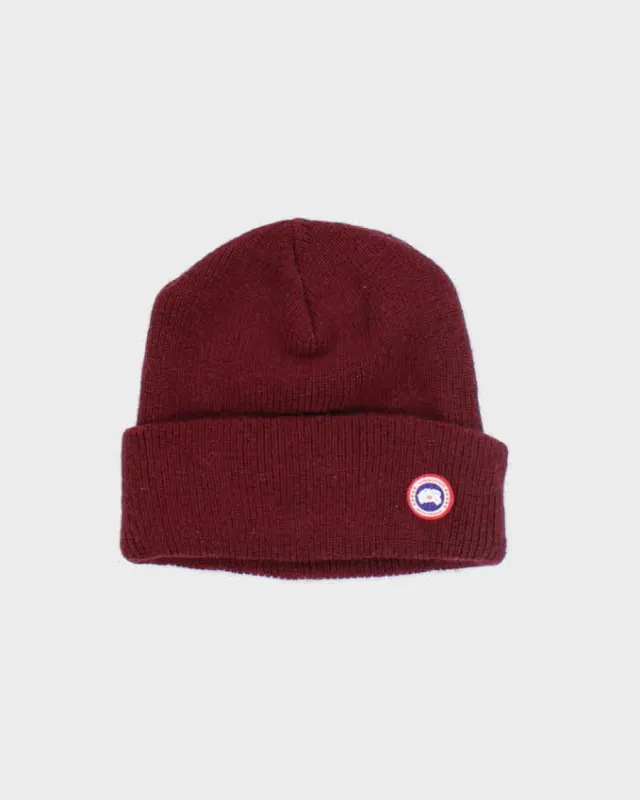 Vintage Canada Goose Merino Wool Chunky Beanie - OS sold by Rokit