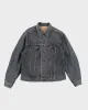 Vintage 90's Levi's Grey Stone Wash Denim Jacket - M sold by Rokit