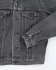Vintage 90's Levi's Grey Stone Wash Denim Jacket - M sold by Rokit