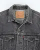 Vintage 90's Levi's Grey Stone Wash Denim Jacket - M sold by Rokit