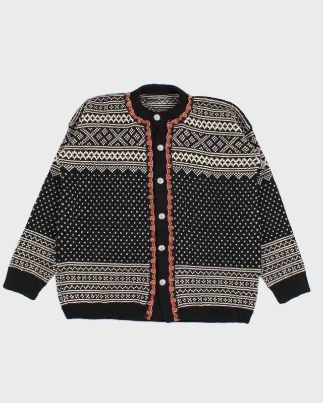 Vintage Selburose Nordic Cardigan - M sold by Rokit