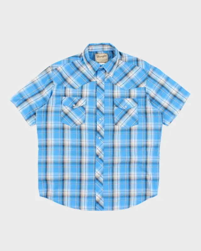Vintage 90's Wrangler Short Sleeve Western Shirt - XL sold by Rokit