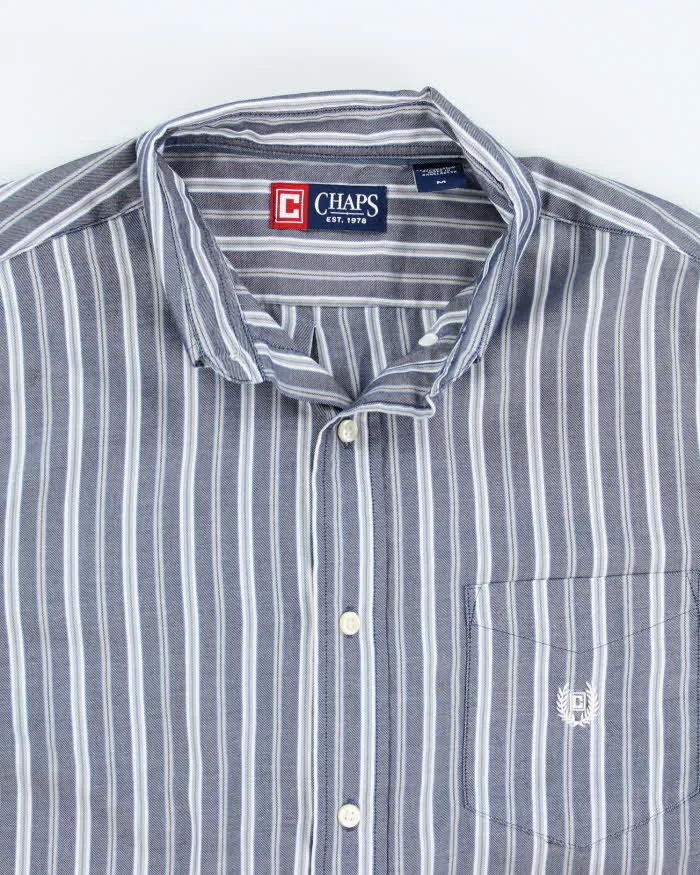Vintage Y2K Chaps Striped Button Up Shirt - M sold by Rokit product image thumbnail 3