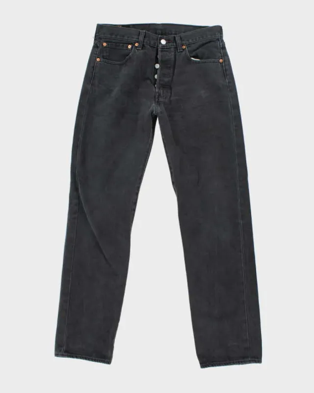 Vintage Levi's 501 Grey Stone Wash Denim Jeans - W30 L29 sold by Rokit