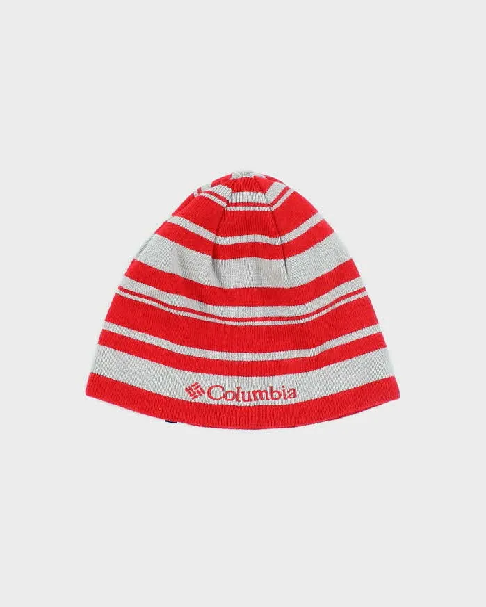 Vintage 2000's Columbia Striped Toque Beanie - OS sold by Rokit