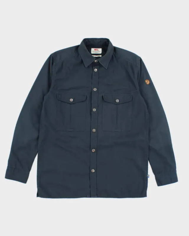 Vintage Fjall Raven Snap Button Heavyweight Shirt - M made by Fjallraven