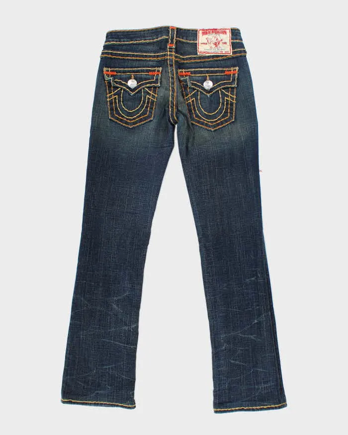 Vintage Y2K True Religion Skinny Dark Wash Denim Jeans - W27 L30 sold by Rokit product image thumbnail 2