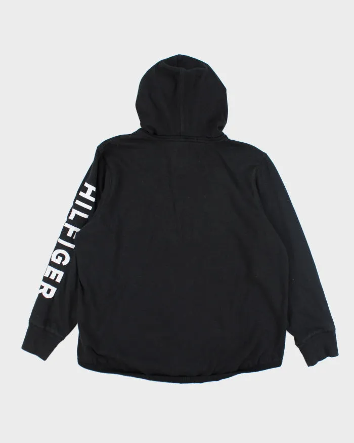 Vintage Tommy Hilfiger Sleeve Spell Out Zip Up Hoodie - XL sold by Rokit product image thumbnail 2