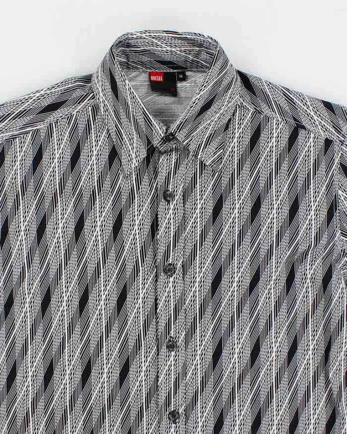 Mens Grey Diesel Patterned Shirt - M sold by Rokit product image thumbnail 3