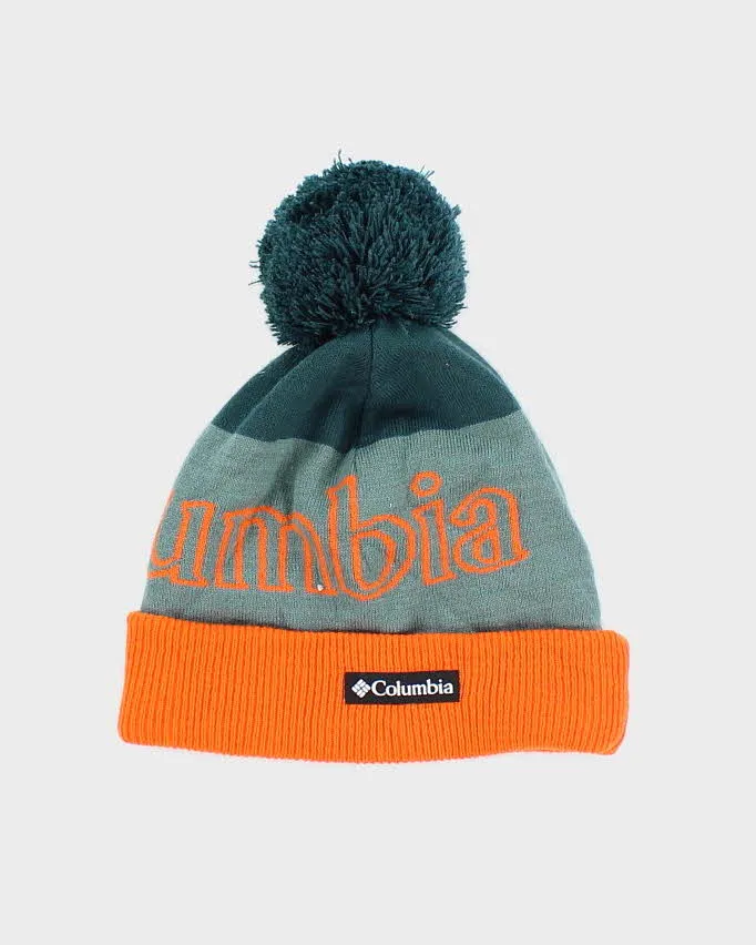 Columbia Blue & Orange Beanie sold by Rokit