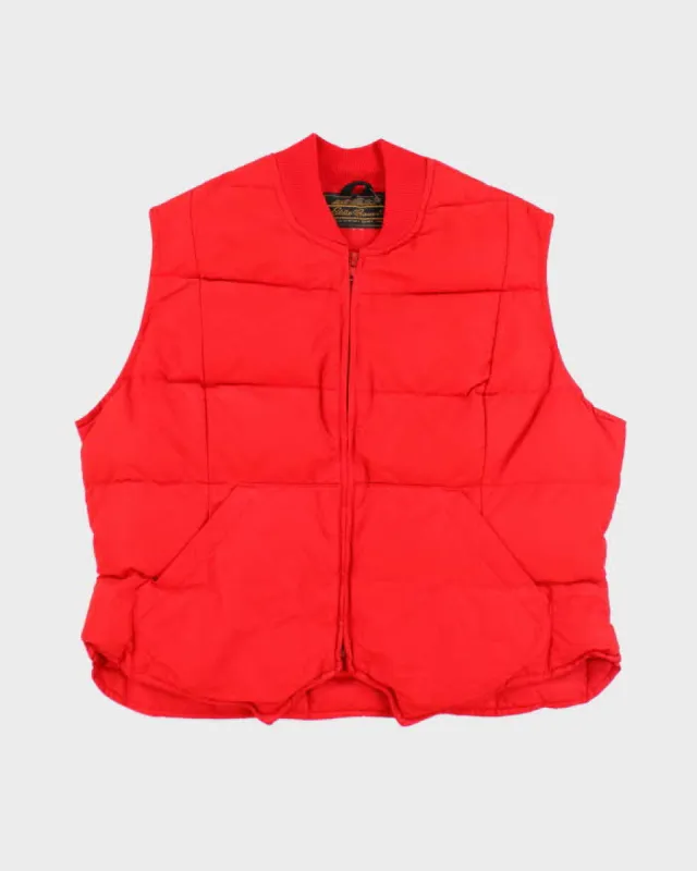 Vintage 90's Eddie Bauer Lightweight Sleeveless Puffer Vest - M sold by Rokit
