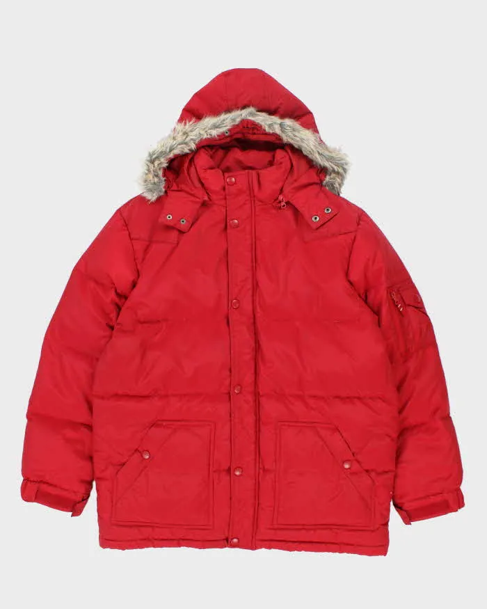 Vintage 90's Baleno Heavyweight Insulated Hooded Puffer Jacket - XL sold by Rokit