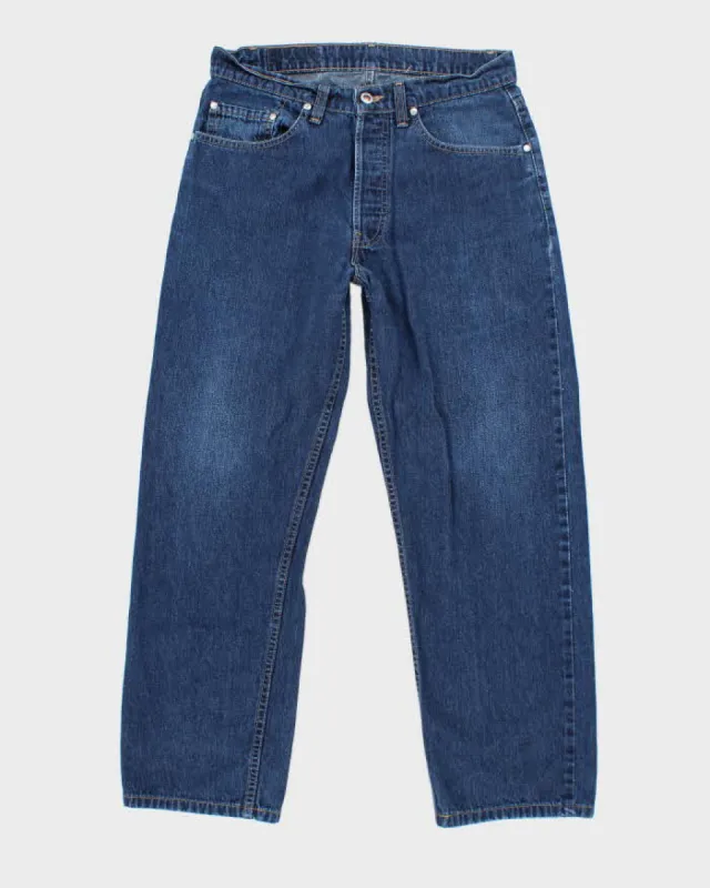 Vintage Levi's Silver Tab Blue Dark Wash Denim Jeans - W28 L25 sold by Rokit