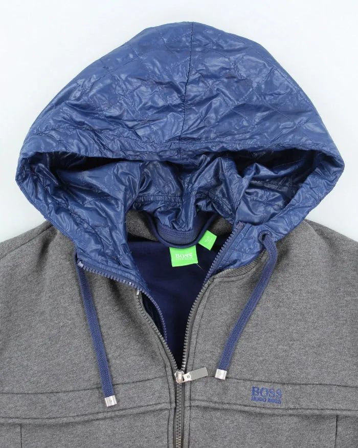 Vintage 2000's Hugo Boss Lined Zip Up Hoodie - L sold by Rokit product image thumbnail 3