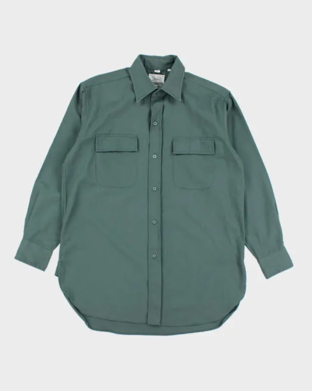 Vintage 80's Sears Double Breast Pocket Shirt - M sold by Rokit
