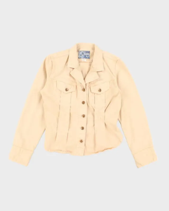 Vintage Women's Kenzo Double Breasted Denim Jacket -  XL sold by Rokit
