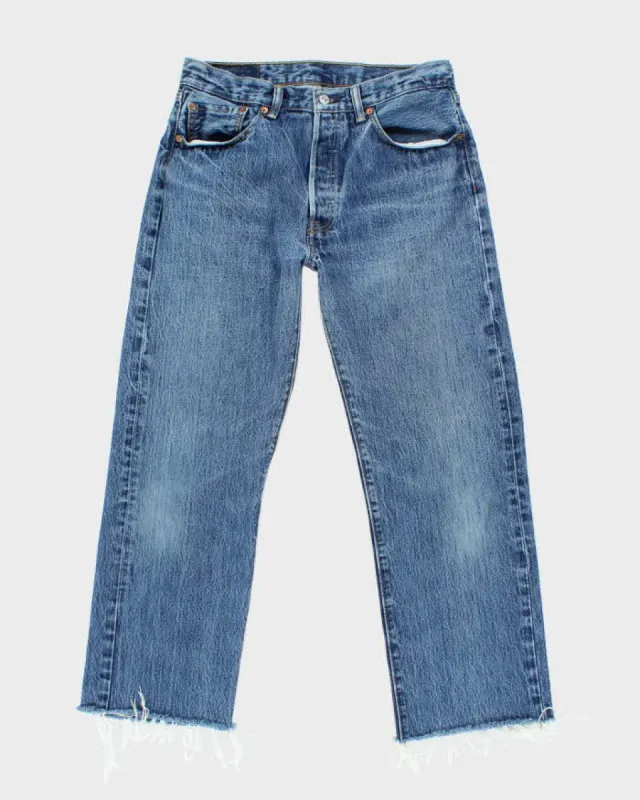 Vintage Levi's 501 Blue Medium Wash Denim Jeans - W30 L26 sold by Rokit