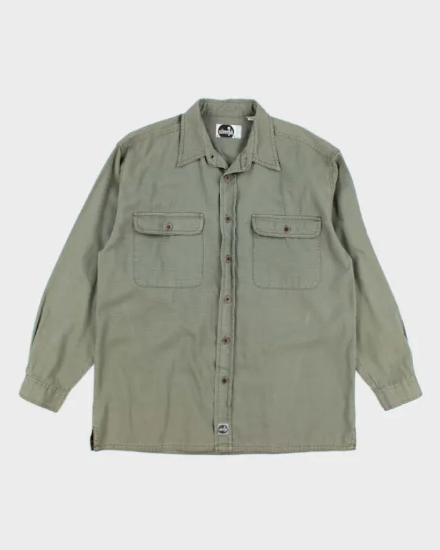 Vintage 90's Levi's Silver Tab Heavyweight Button Up Shirt - L sold by Rokit