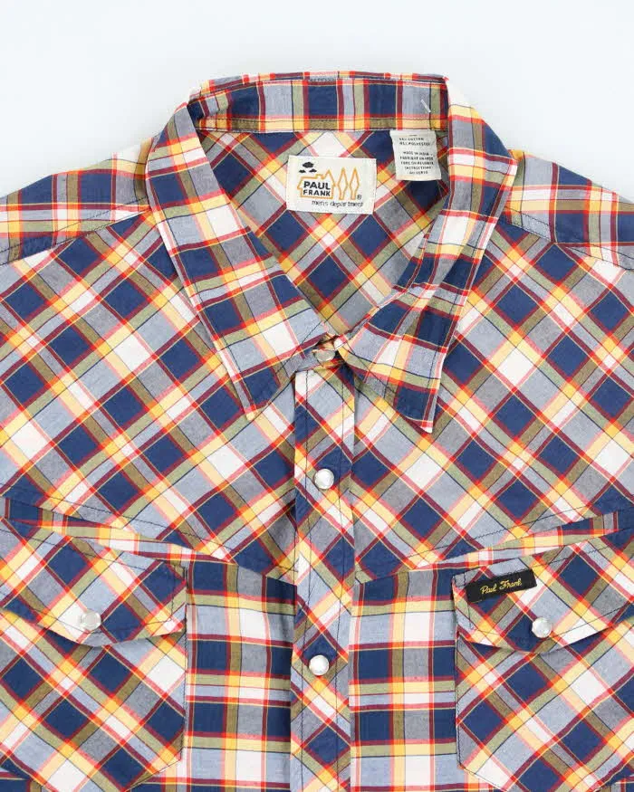 Vintage 1990's Paul Frank Western Snap Button Shirt Sleeved Shirt - XL sold by Rokit product image thumbnail 3
