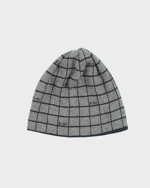 Vintage Michael Kors Patterned Skull Toque Beanie - OS sold by Rokit