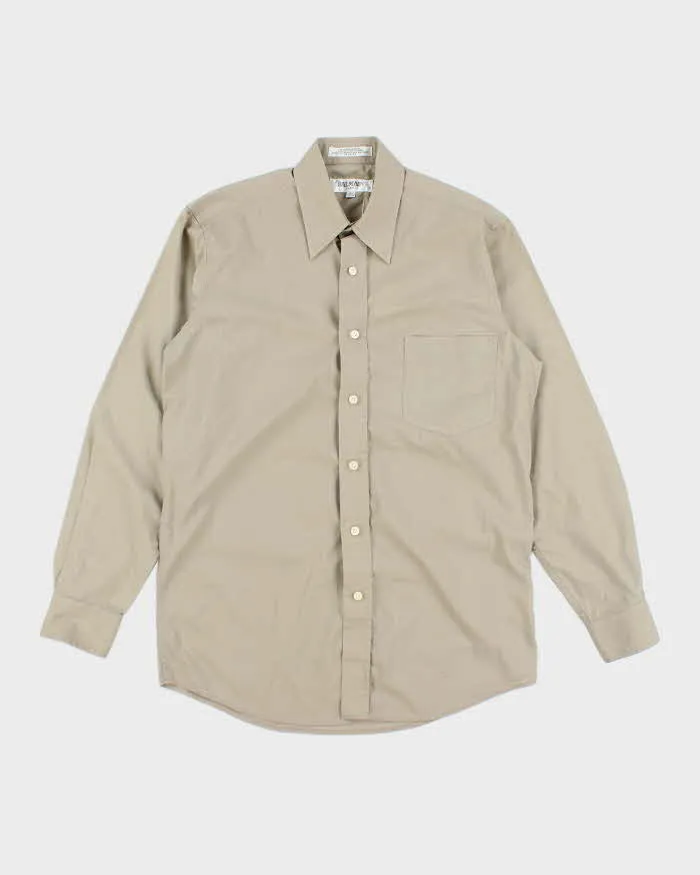 Vintage 90's Balmain Plain Button Up Shirt - L sold by Rokit