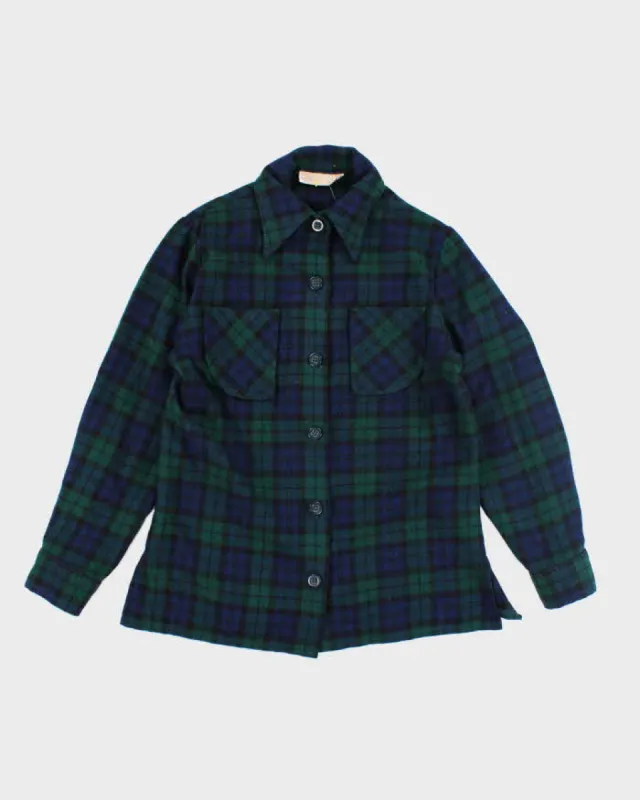 Vintage 60's Pendleton Lightweight Wool Button Up Shirt - M sold by Rokit