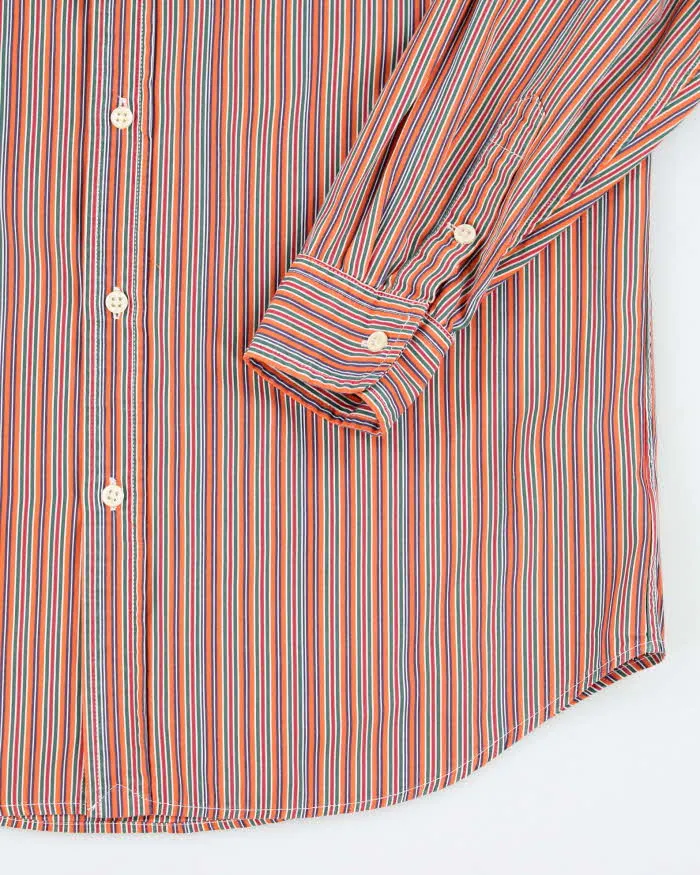 Vintage Ralph Lauren Striped Button Up Shirt - XL sold by Rokit product image thumbnail 4