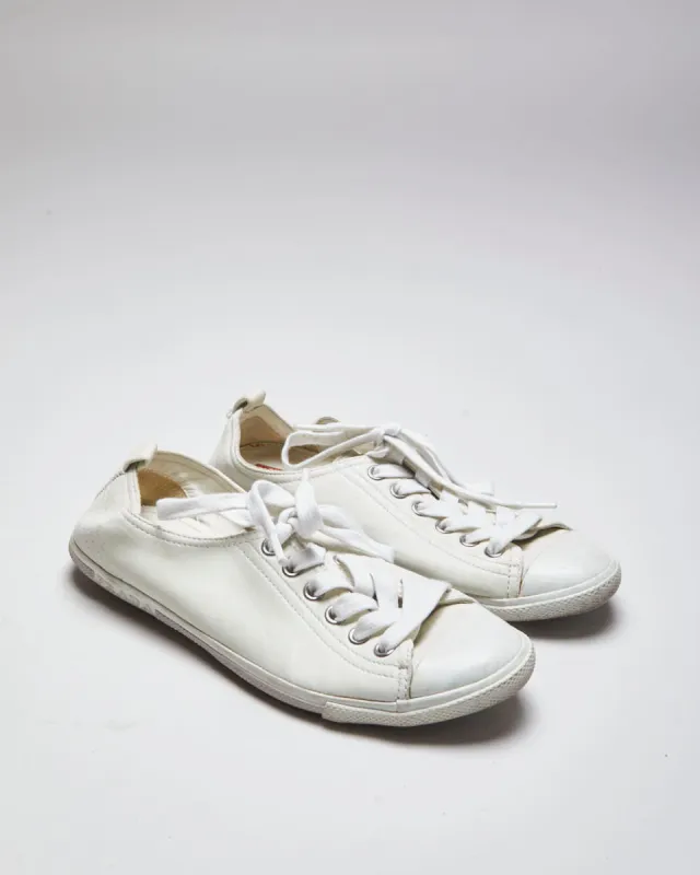 Prada Leather Trainers - UK3.5 sold by Rokit