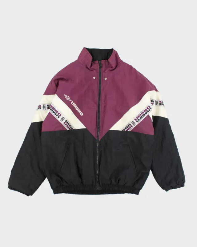 Vintage 90's Umbro Patterned Windbreaker Jacket - L sold by Rokit
