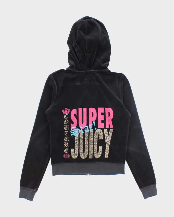 Vintage Y2K Juicy Couture Back Graphic Zip Up Hoodie - M sold by Rokit product image thumbnail 2
