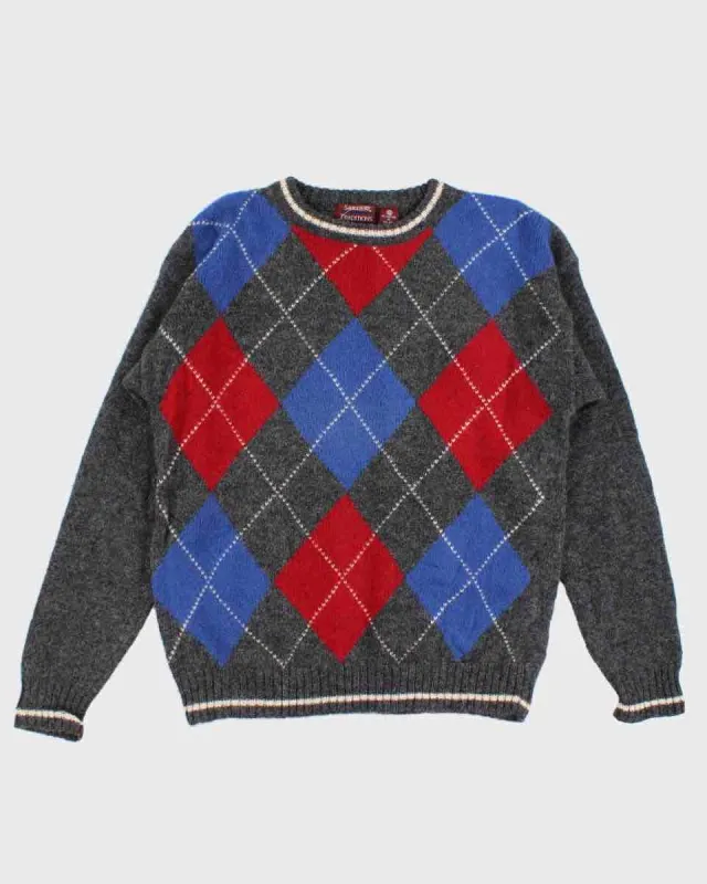 Vintage Pure Wool Knit Jumper - M sold by Rokit