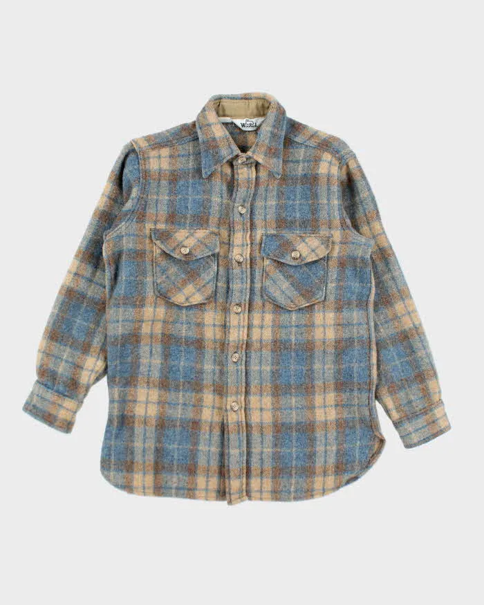 Vintage Woolrich Heavyweight Wool Button Up Shirt - M sold by Rokit