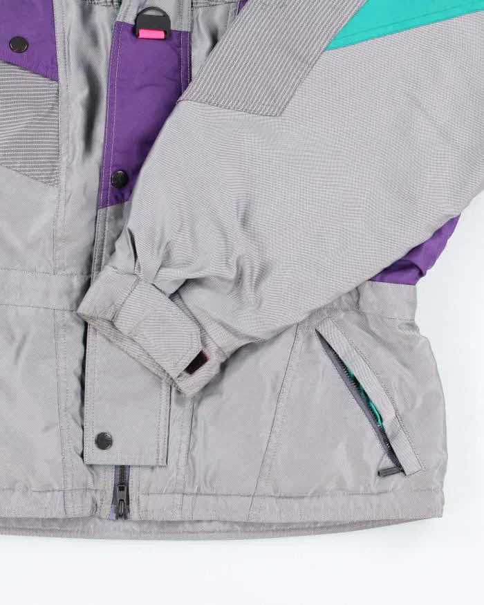 Vintage 80's Heavyweight Multi Pocket Ski Jacket - M sold by Rokit product image thumbnail 4