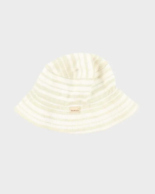 Vintage 90's Kangol Striped Bucket Hat - OS sold by Rokit