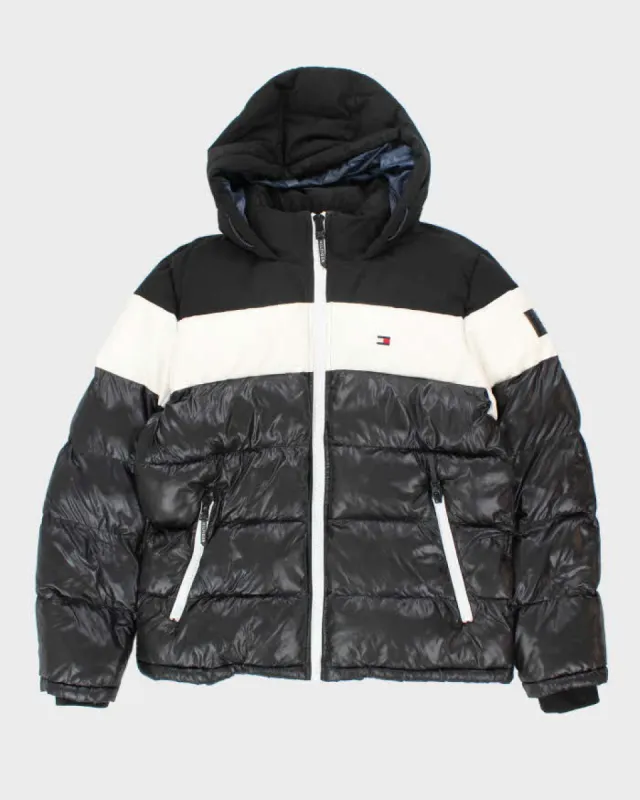 Vintage 2000's Tommy Hilfiger Insulated Heavyweight Hooded Puffer Jacket - M sold by Rokit