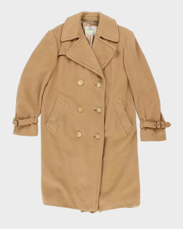 Vintage 80's Aquascutum Wool & Cashmere Blend Overcoat - L sold by Rokit