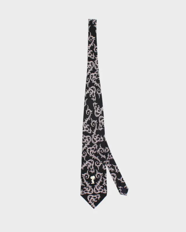 Vintage 80's Peanuts Snoopy Tribal Graphic Tie sold by Rokit