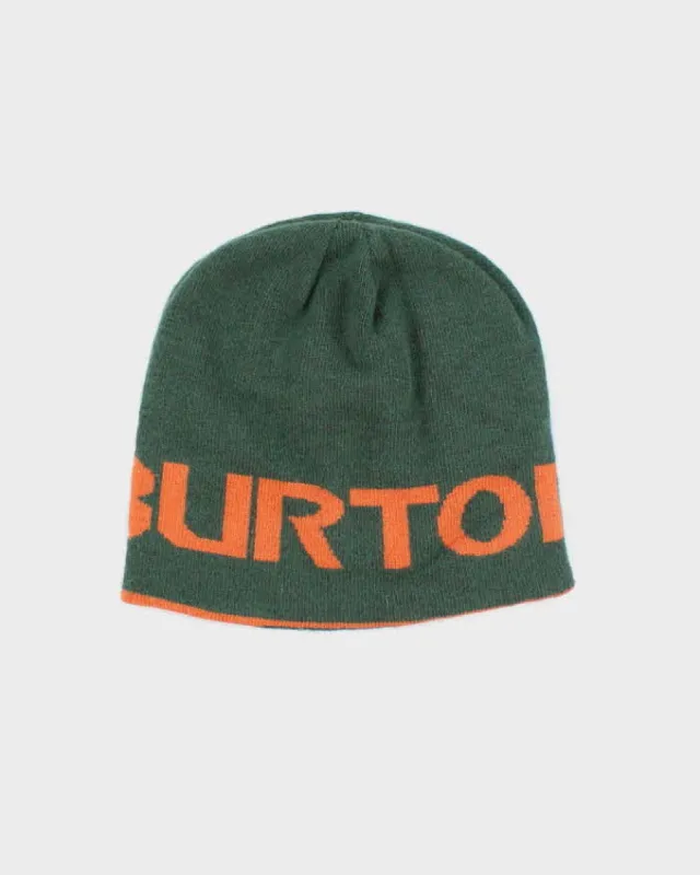 Vintage Y2K Burton Reversible Skull Toque Beanie - OS sold by Rokit